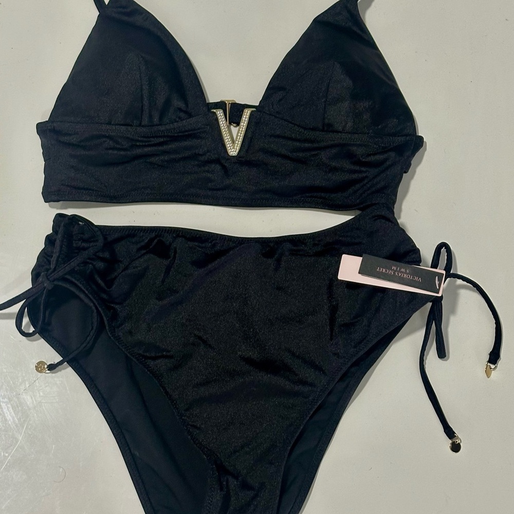 Victoria's Secret Elegant Black Bikini